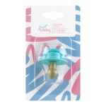 Соска-пустышка латексная, Lubby (Лабби) 1 шт арт. 23818 Джуст круглый сосок 0 мес.