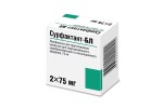 Сурфактант-БЛ, лиофилизат для приготовления эмульсии для эндотрахеального эндобронхиального и ингаляционного введения 75 мг 2 шт флакон 10 мл