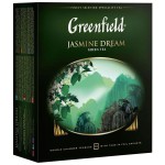 Чай зеленый, Greenfield (Гринфилд) 2 г №100 Жасмин дрим пакетики с ярлычками в конвертах