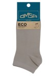 Носки мужские, Omsa (Омса) р. 45-47 (29-31) ECO 402 Эко укороченные grigio chiaro светло-серый