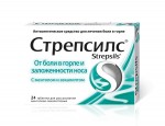 Стрепсилс с ментолом и эвкалиптом, таблетки для рассасывания 24 шт