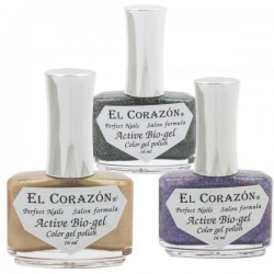 Лак для ногтей El Corazon Актив био-гель колр гель полиш джемстоунс 16 мл 423/455