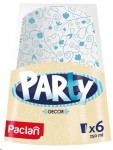 Стакан бумажный, Paclan (Паклан) 250 мл 6 шт арт. 430140 Пати Декор с рисунком