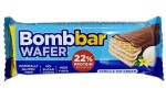 Батончик, Bombbar (Бомббар) 45 г протеиновый вафельный ванильный пломбир в шоколаде